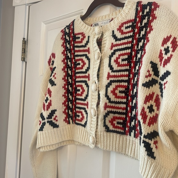 Zara cropped cardigan - Picture 3 of 5